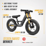 BERG Biky Cross Grey [with handbrake]